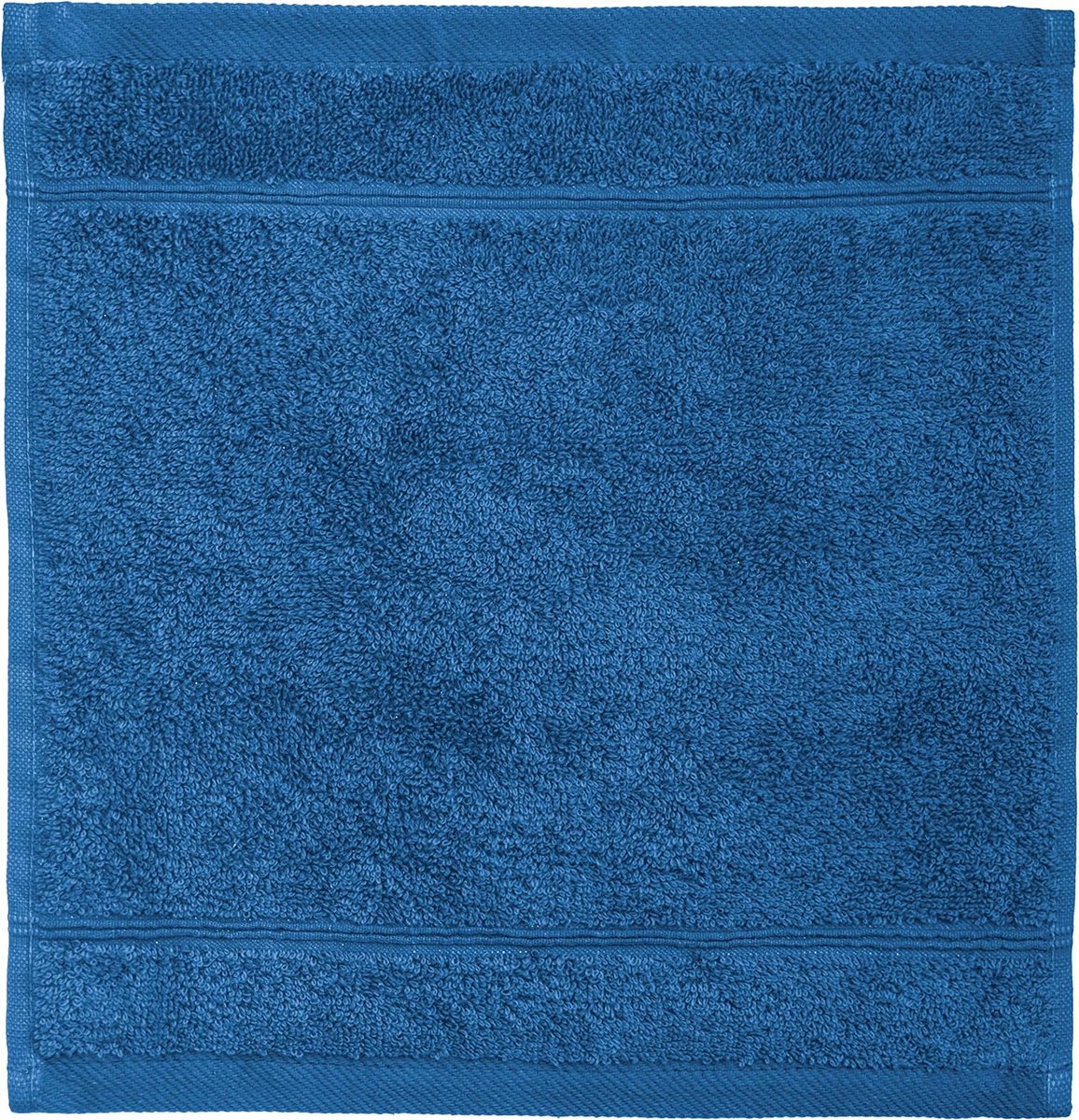 Set van 10 washandjes, gastendoekjes, badstof, bad/huishouden, 30 x 30 cm, 100% katoen, 470 g/m², blauw - Afbeelding 3