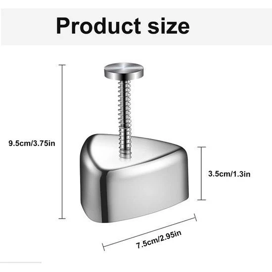 Sushi Onigiri Mould Stainless Steel Triangle - Rice Shape Rice Ball Maker DIY Tool, Sticky Rice Shapes Triangle, Classic Children's Lunch Bento Home Kitchen Accessories Nigiri Kitchen Cooking - Afbeelding 9