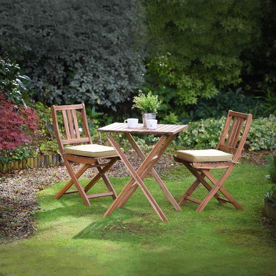 Bistro zitkussens, set van 2, warmbeige - Afbeelding 4