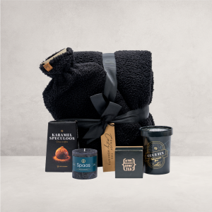 Kerstpakket – Op de bank zwart